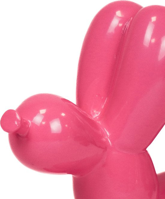 Ballonhond Beeld Roze – Speelse Decoratie