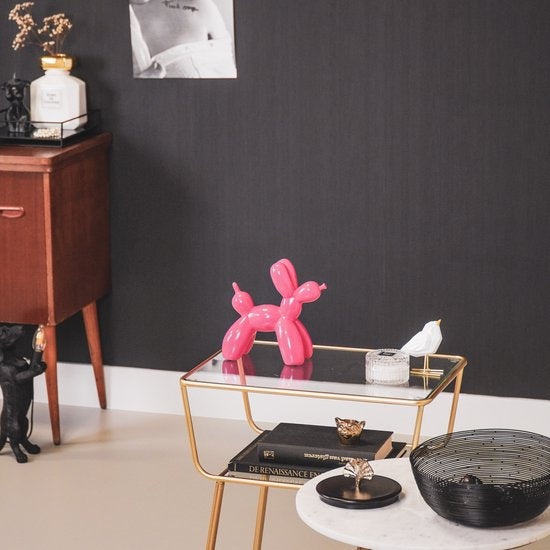 Ballonhond Beeld Roze – Speelse Decoratie