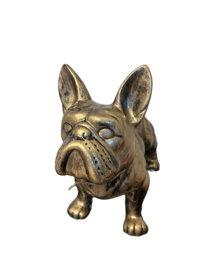Indrukwekkend Bulldog Beeld XL – Goud & Brons