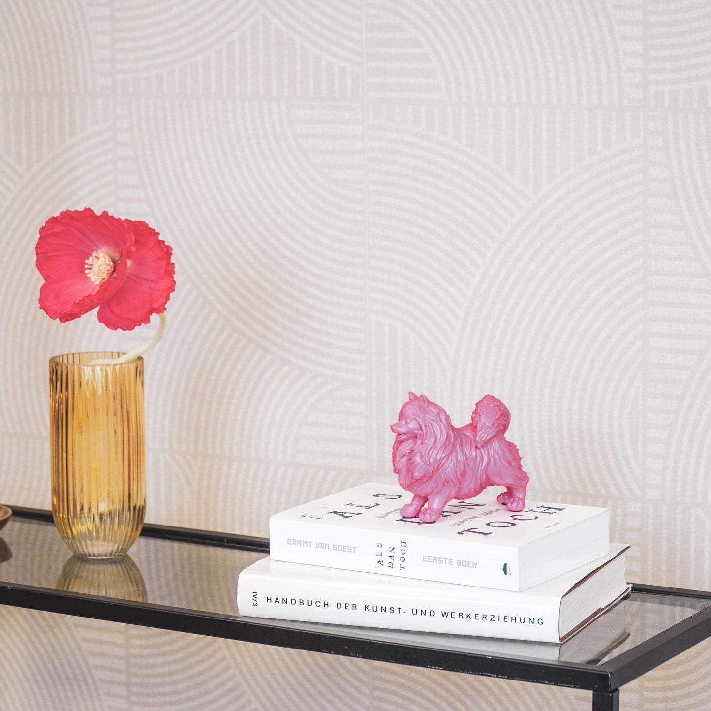 Pomeranian Figurine – in 3 colours – 10.5×5×9 cm