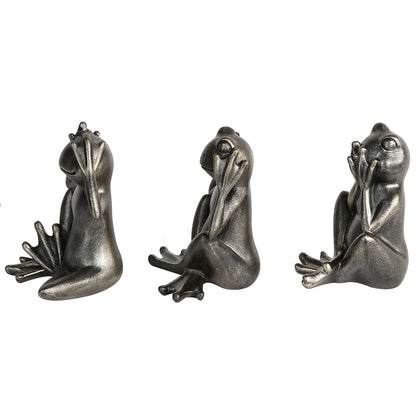 Set Antieke Kikkerbeelden – Horen, Zien & Zwijgen