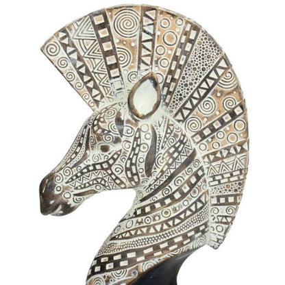 Auffälliges Zebra-Ornament – ​​Künstlerischer Hingucker mit afrikanischem Flair