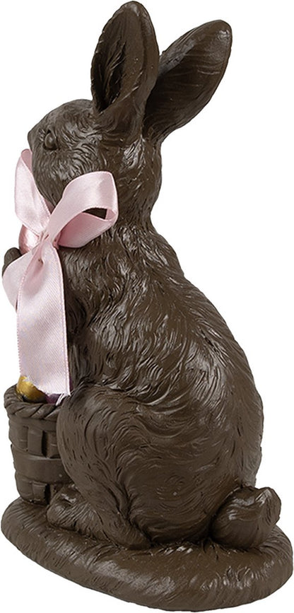 Easter Bunny Figurine with Basket