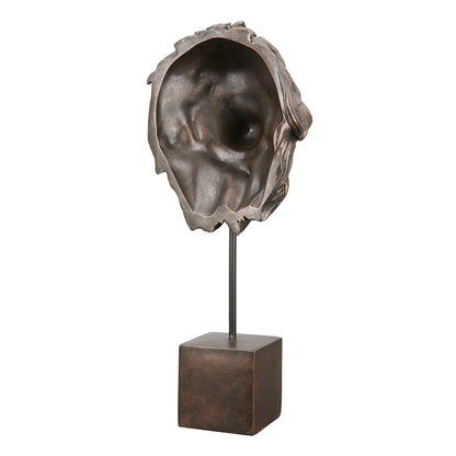 Lion Sculpture – Antique Bronze Look Resin