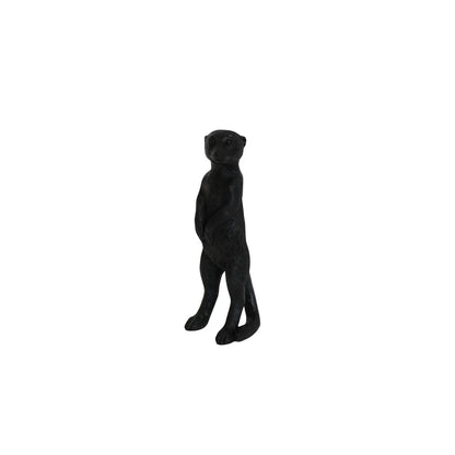 Zwart stokstaart beeld van Housevitamin – decoratieve woonaccessoire, Krokomingo