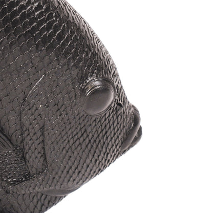 Black Fish Decoration – Matte Polyresin – 19.5 cm