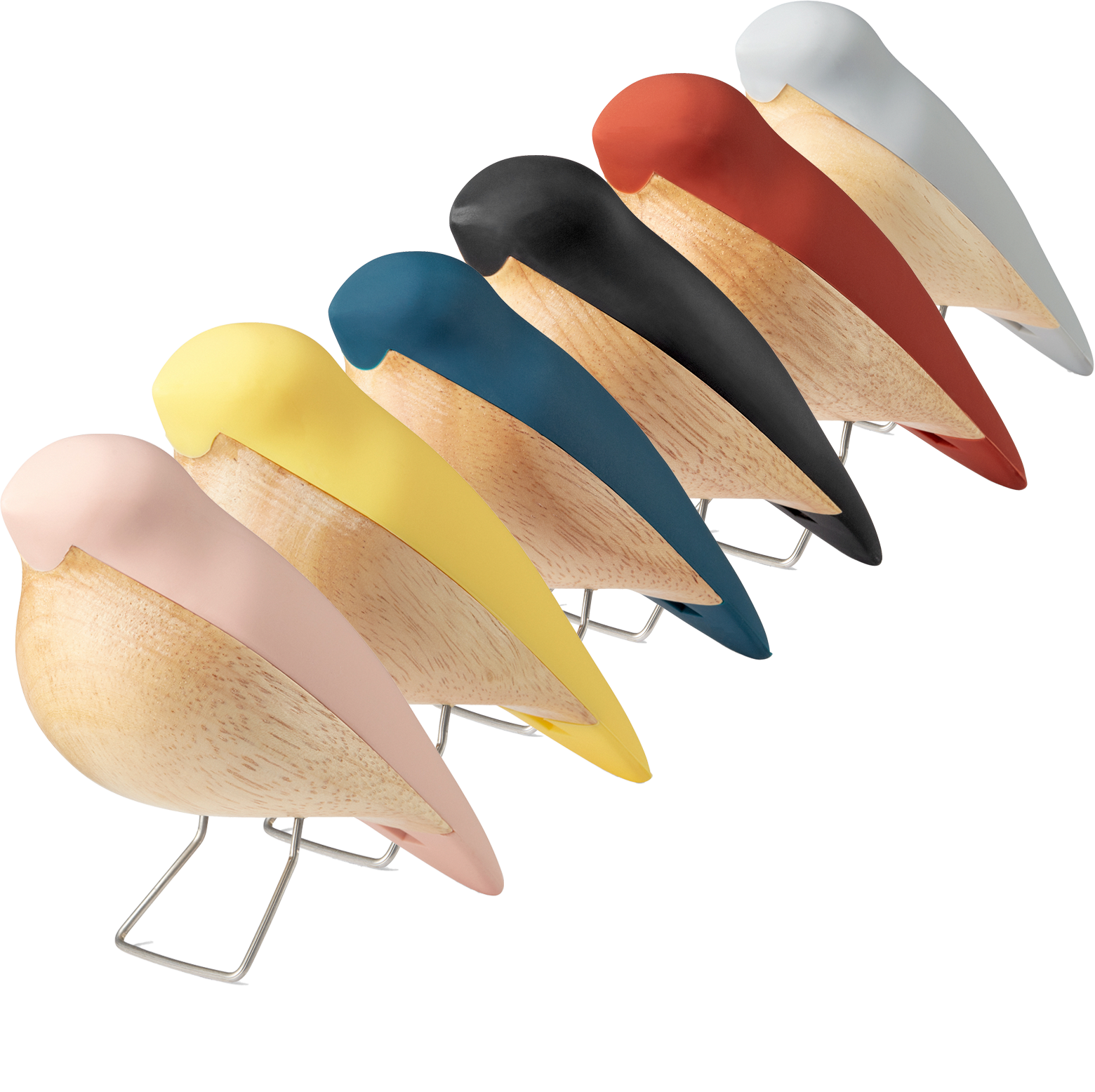 Design Copenhagen 'The Nightingale' 6 kleuren – grijs, blauw, geel, terracotta, roze, zwart – 14×6×11 cm