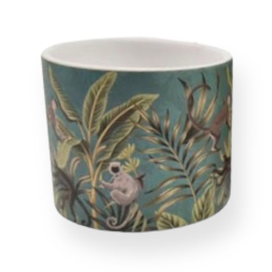 Bloempot Apenprint – Keramiek
