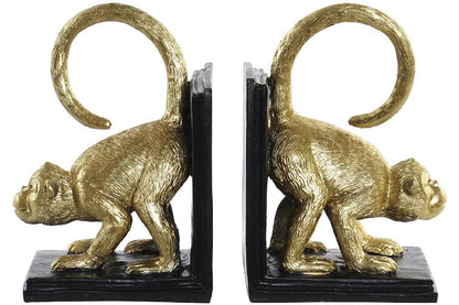 Gouden zwarte apen boekensteunen – decoratieve boekensteun Krokomingo