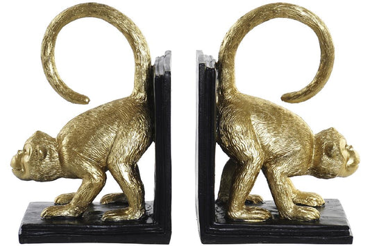Gouden zwarte apen boekensteunen – decoratieve boekensteun Krokomingo