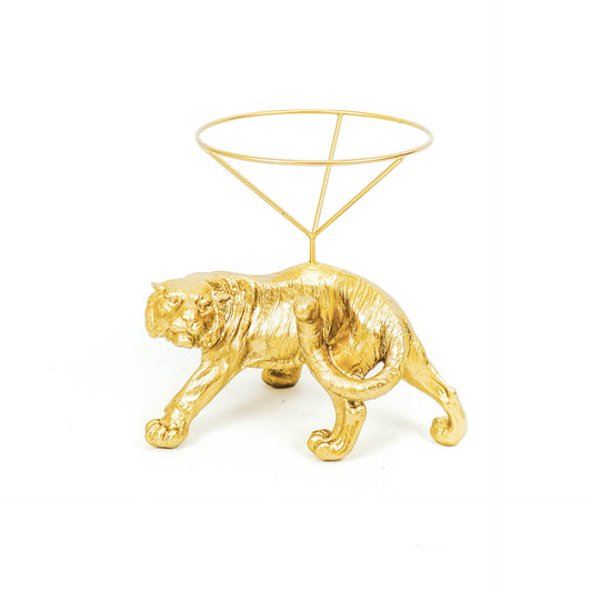 Bordenhouder Tijger Goud – Luxe Keukendecoratie