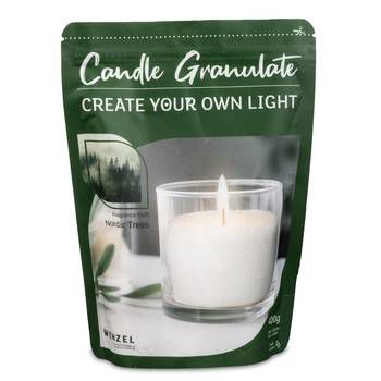 Burning Sand kaarsenzand Nordic Trees 400 g met 4 lonten – frisse Scandinavische geur