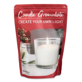 Burning Sand kaarsenzand Winter Dreams 400 g met 4 lonten – frisse winterse geur