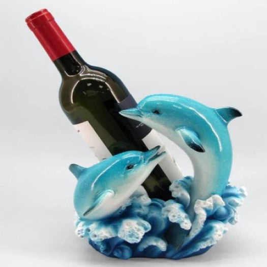 Dolfijn Wijnhouder – Zeevol Charme in Blauw