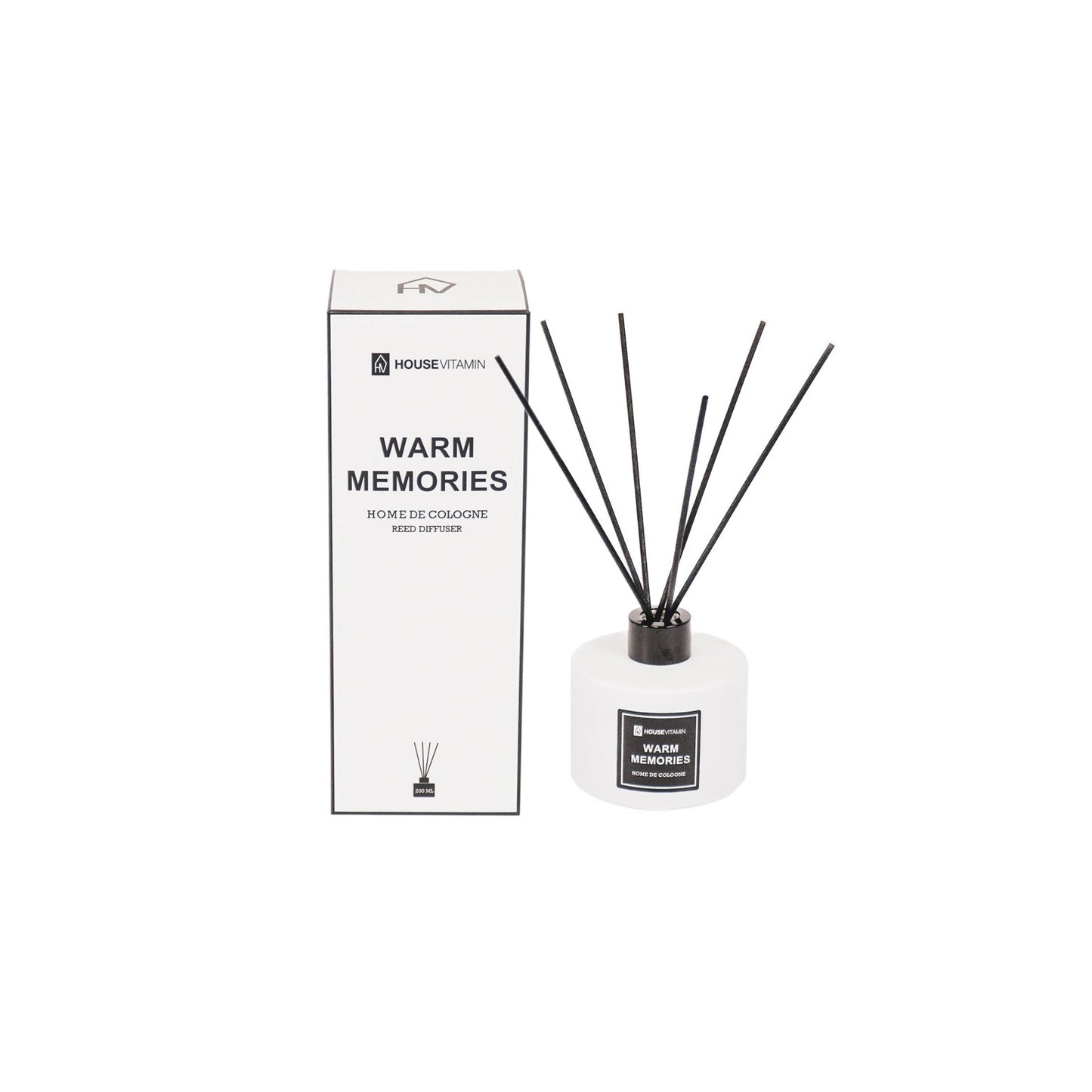 Housevitamin Fragrance Reed Diffusers – 200 ml – 6 fragrances