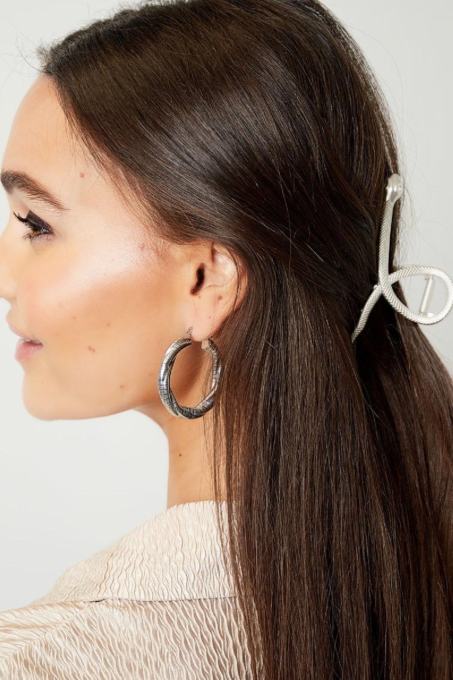Gold Snake Hair Clip – Luxury Snake Statement 11.5 cm
