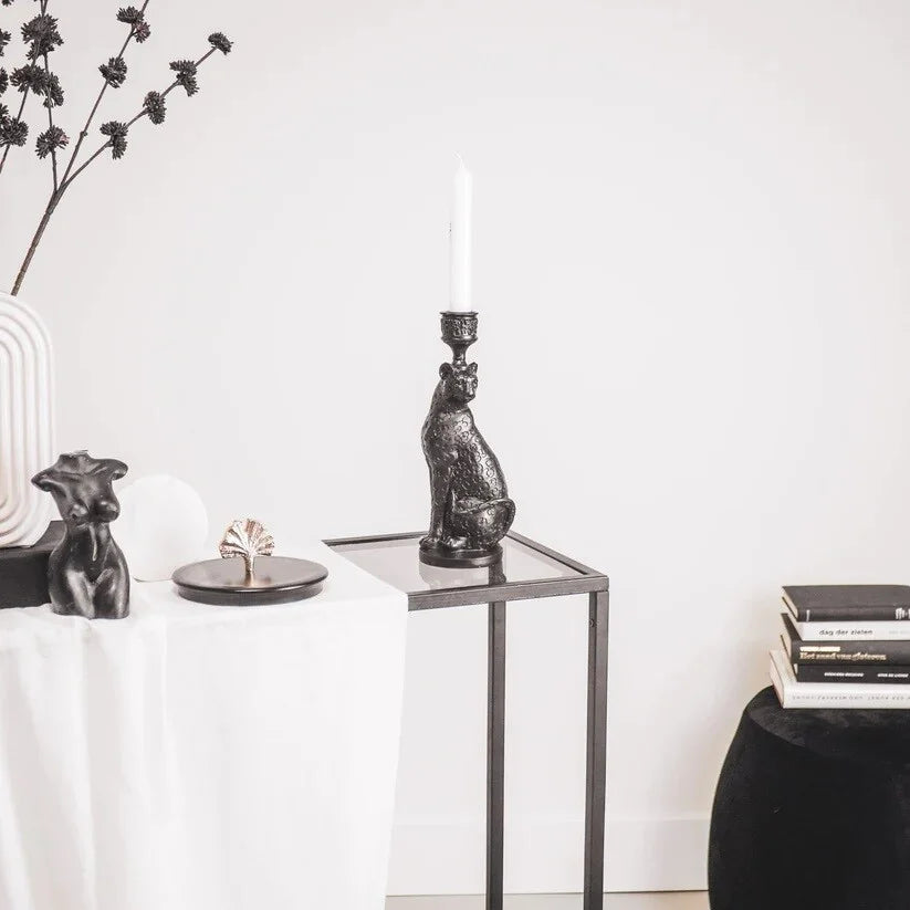 Leopard Candle Holder – Available in Gold &amp; Black