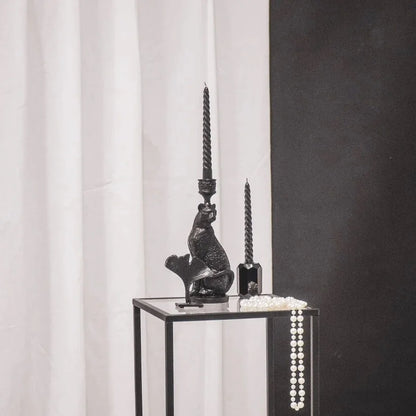 Leopard Candle Holder – Available in Gold &amp; Black