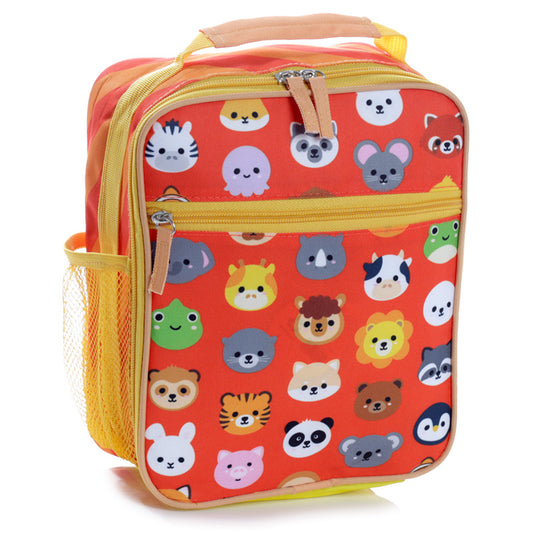 Kinder koeltas/rugzak Adoramals met kleurrijke dierenprint
