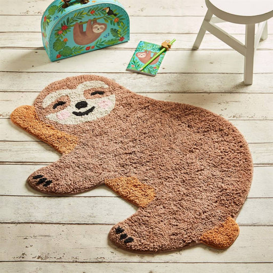 Schattig luiaard vloerkleedje – Sass & Belle kinderkameraccessoire