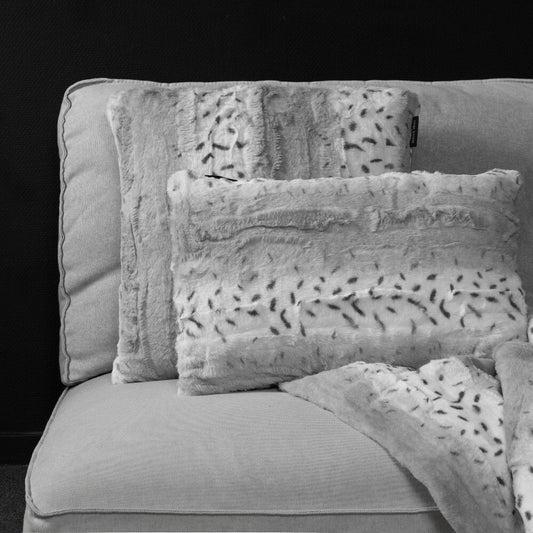Lynx kussen 45x45 cm van Mars & More – luxe dierenprint kussen