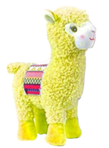 Gele lama knuffel 20 cm – pluche kindervriendje