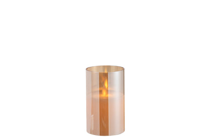 Stimmungsvolle LED Kerzen Gold – Luxus Kerzenlicht (Set oder einzeln)