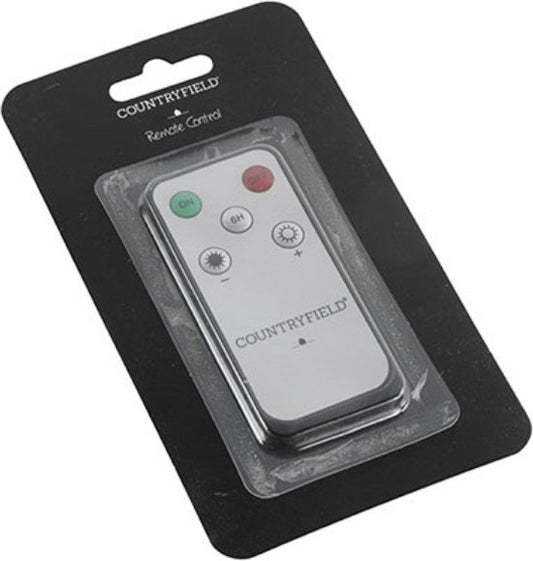 Afstandsbediening voor Countryfield LED kaarsen met timer en dimfunctie