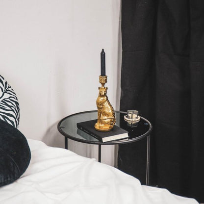 Leopard Candle Holder – Available in Gold &amp; Black