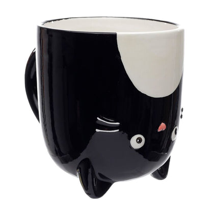 Cat Mug Upside Down – 400 ml Dolomite
