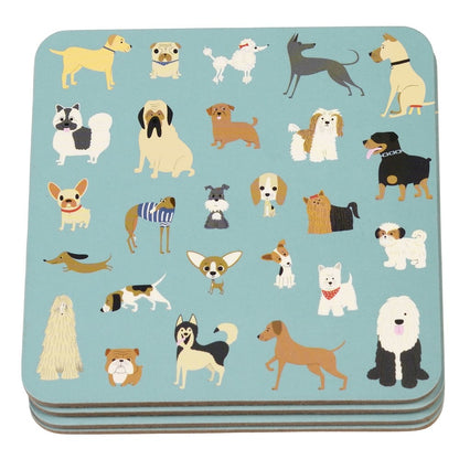 Onderzetters Best in Show Honden – Set van 4