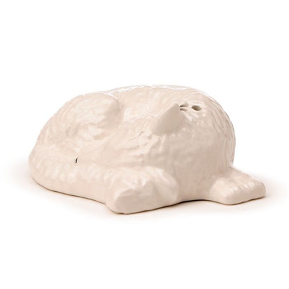 Peper- en Zoutstel Witte Wolven – Keramiek
