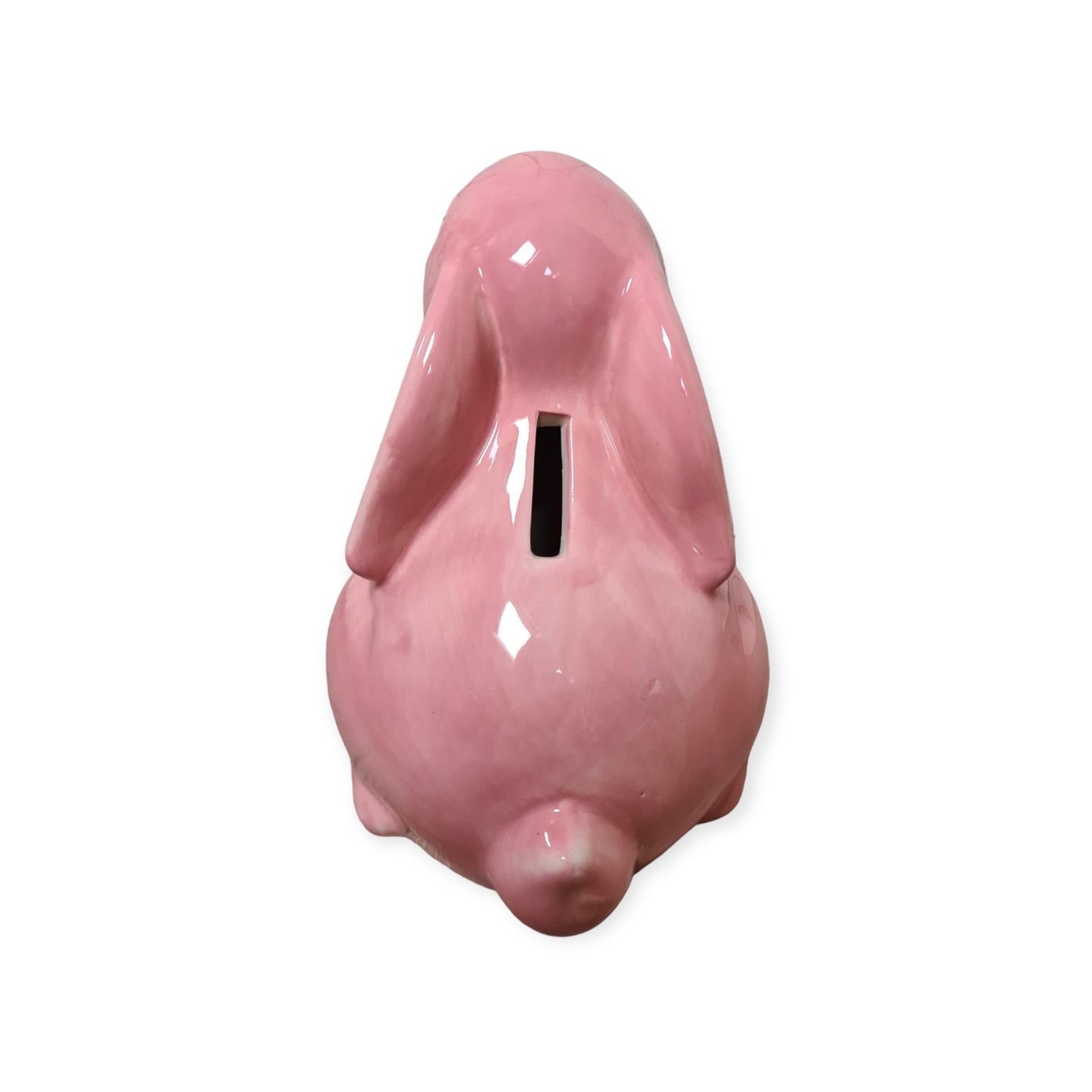 Spaarpot Konijn – Pastel Roze-Groen Keramiek
