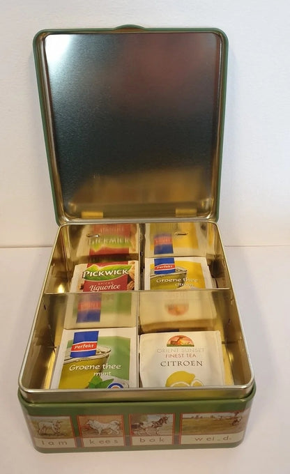 Nostalgisch Theeblik Aap Noot Mies – Retro Beeldblik
