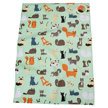 Theedoek met Katten – Katoen 50x70 cm