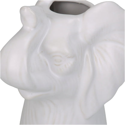 White Elephant Vase – Vase in Elefantenform