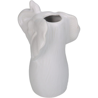 White Elephant Vase – Vase in Elefantenform