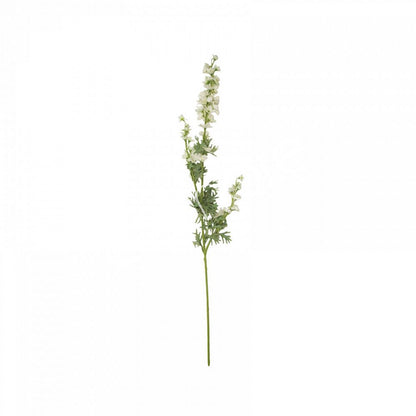 Witte zijden Delphinium Colmore – kunstbloem 82 cm realistisch en elegant