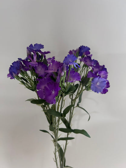 Zijdenbloem Paarse Anjer – Kunstbloem 73 cm