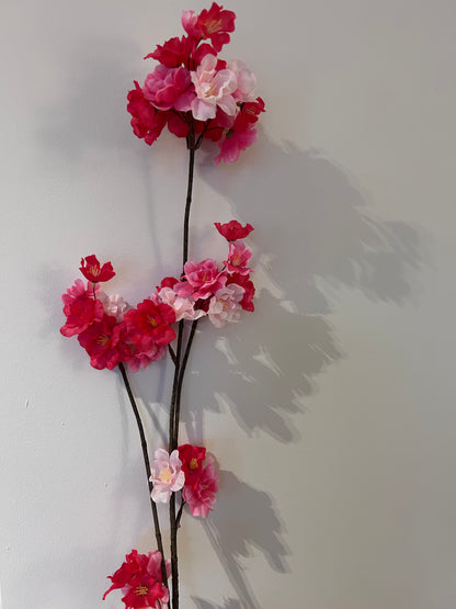 Zijdenbloem Roze Bloesem – 84 cm