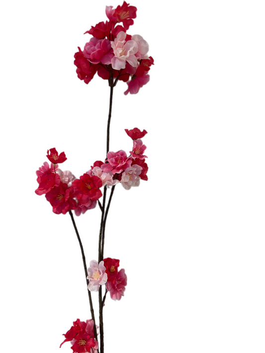 Zijdenbloem roze bloesem – kunstbloem 84 cm