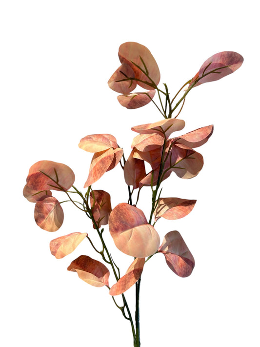 Kunstbloem eucalyptus zalm 65 cm – Krokomingo