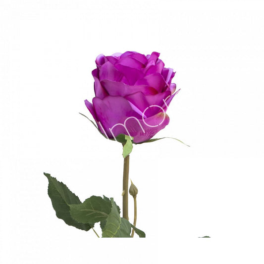 Roze zijden roos Colmore – kunstbloem 71 cm realistisch en elegant